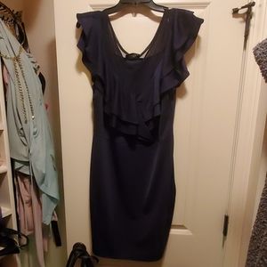 Club L navy dress from Asos